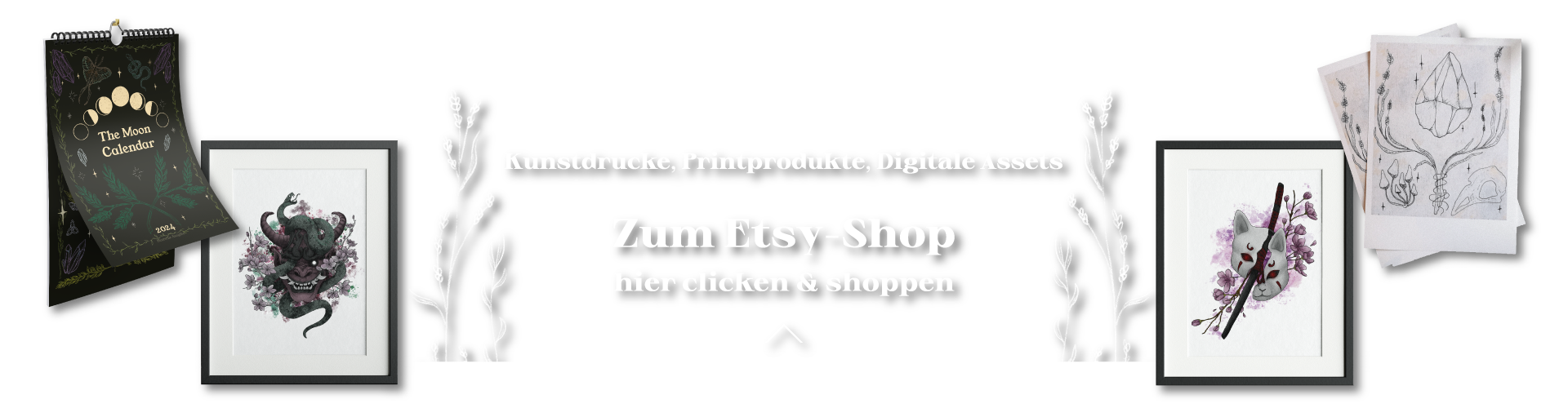 etsy-banner mit Link zum shop